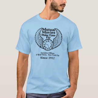 Mutual Films Silent Movies Tshirt Charlie Chaplain