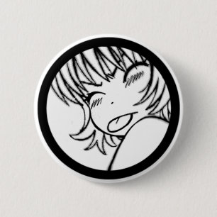muuhh - cute anime 6 cm round badge