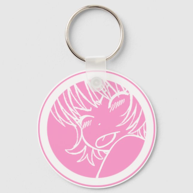 muuhh - cute anime key ring (Front)