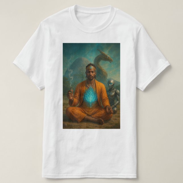 Muur meditation T-shirt  (Design Front)