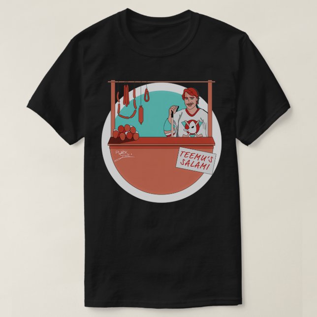 mux27s Salami T-Shirt (Design Front)