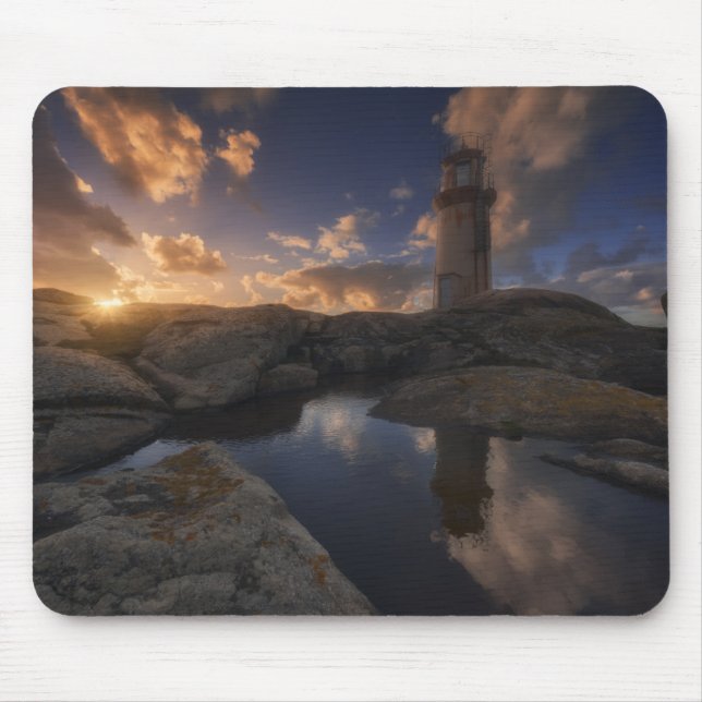 Muxia Lighthouse | Galicia, Spain Mouse Mat (Front)