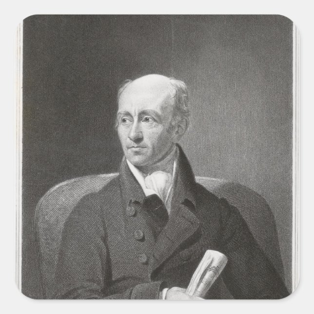 Muzio Clementi Square Sticker (Front)