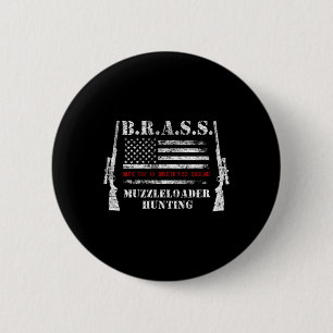 Muzzleloader Accessories Rifles Usa Flag Deer Fire 6 Cm Round Badge