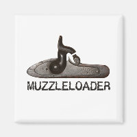 Muzzleloader breech & hammer, black powder rifle