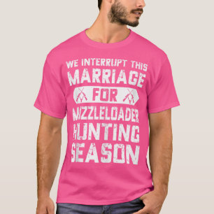 Muzzleloading Black Powder Deer Hunting Season Rif T-Shirt