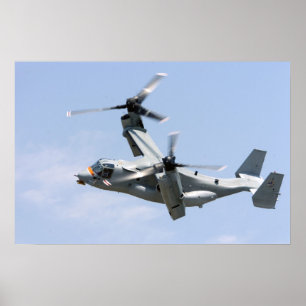 MV-22 Osprey Aircraft Poster