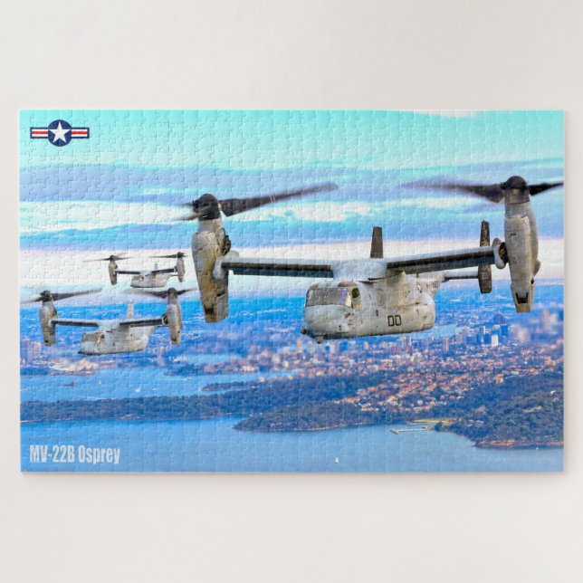 MV-22B OSPREY (20x30 INCH) Jigsaw Puzzle (Horizontal)