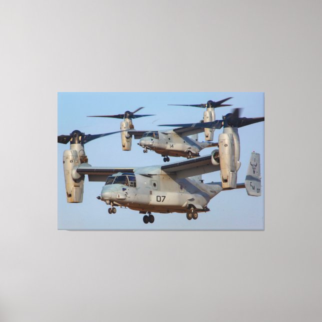 MV-22B OSPREY 40x60 Canvas Print (Front)