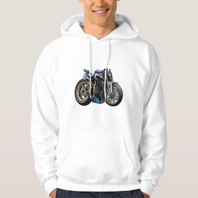 MV Agusta Brutale cute style Hoodie (Front)