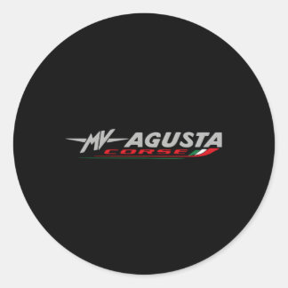 Mv Agusta Motorcycle Classic Round Sticker