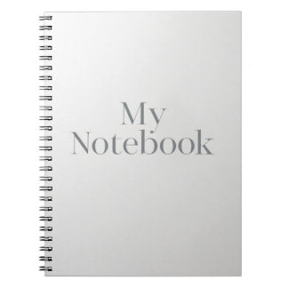 MV Detail: Light and Letterform Notebook