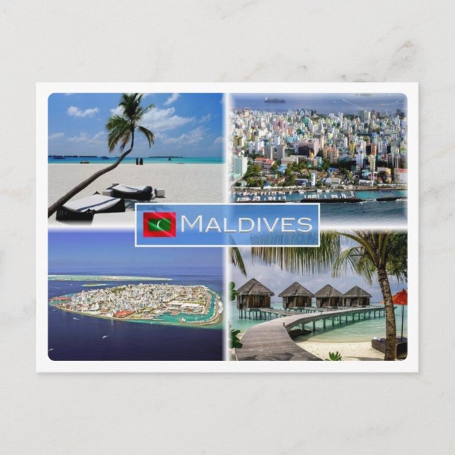 MV Maldives - Postcard (Front)