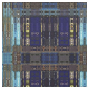 MVB Blue Jewel Reflection Fabric Design 1