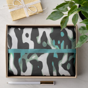 MVB Cameo Masculine Green 2 Design Tissue Paper