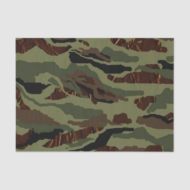 MVB Camouflage Pattern Tissue Tissue Paper (Front)