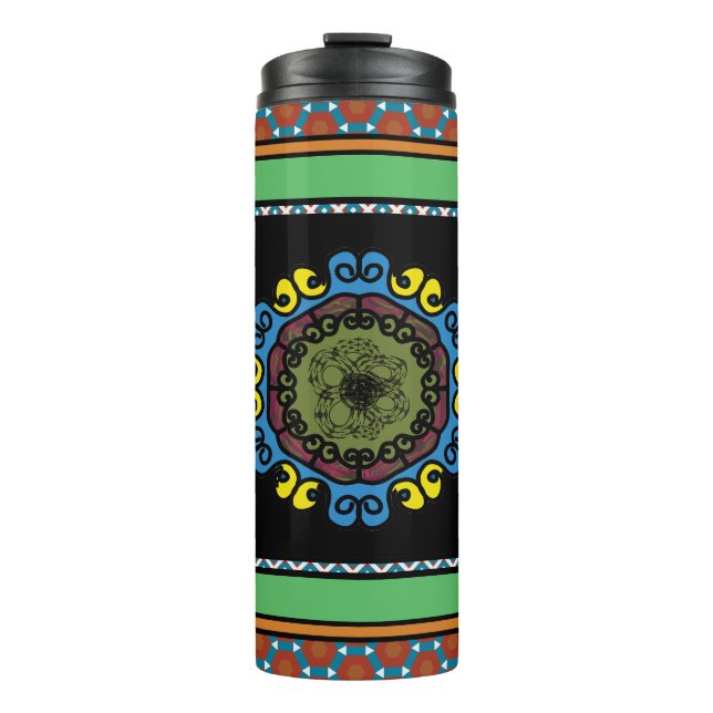 MVB Mexican Pride 1 Design Thermal Tumbler (Front)