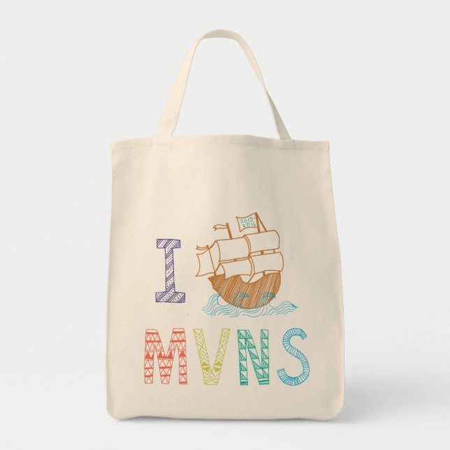 MVNS 2015/2016 Pirate Ship Tote Bag (Front)