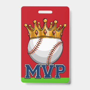MVP Baseball Lanyard Badge ID Badge