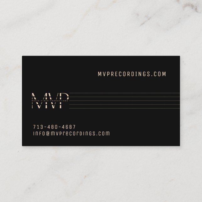 MVP Business Card (Back)