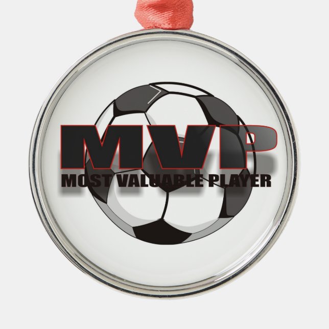 MVP SOCCER ORNAMENT (Front)