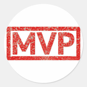 MVP Stamp Classic Round Sticker