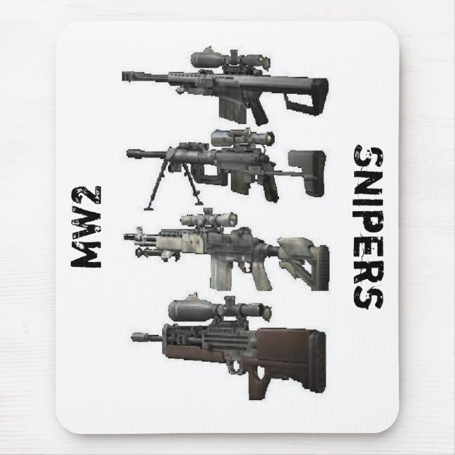 MW2 Snipers Mouse Mat (Front)