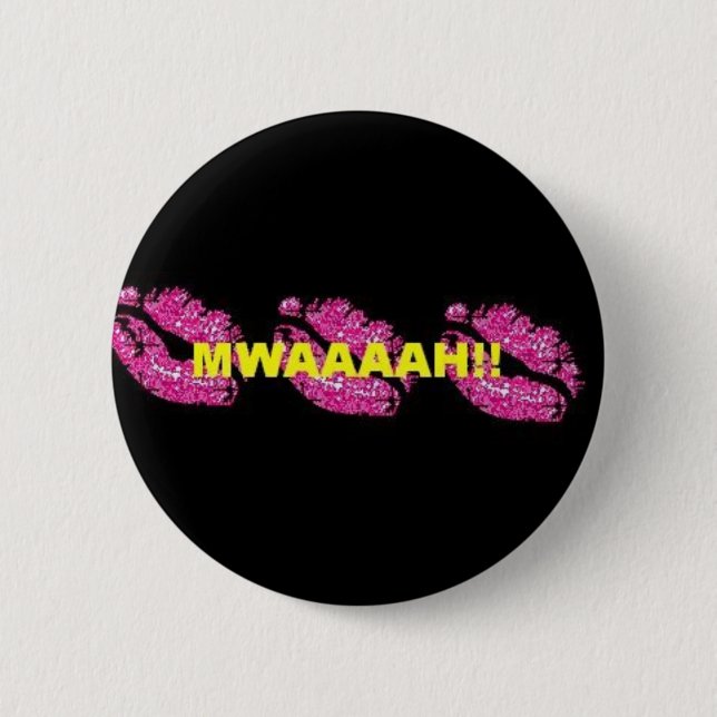 Mwaaaah!! Button (Front)