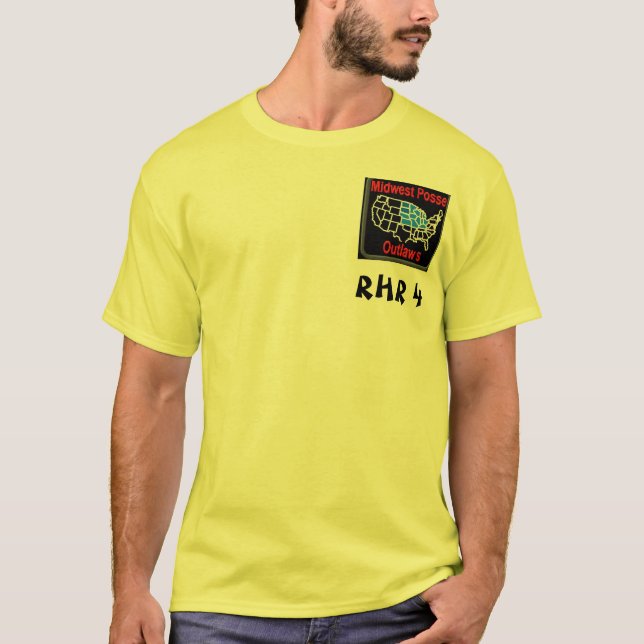 MWP OUTLAWS, RHR 4 T-Shirt (Front)