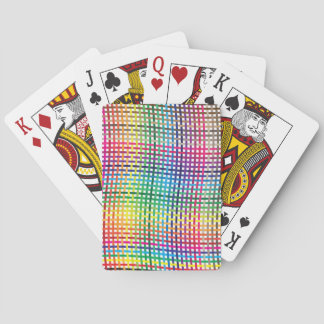 mwxican plaid playing cards