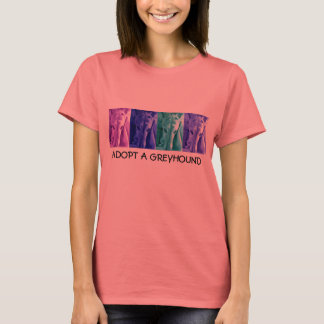 Mx4 design ADOPT A GREYHOUND Ringer Tee