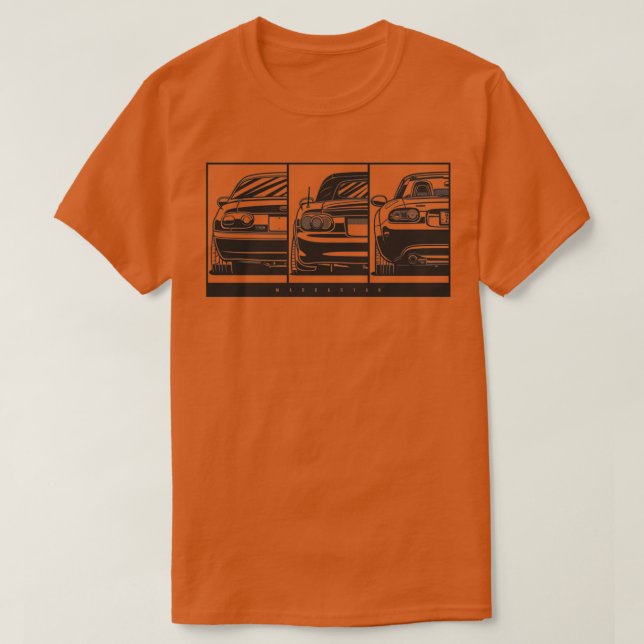 MX5 Miata GenerationsTShirt T-Shirt (Design Front)