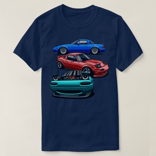 MX5 Miata NA T-Shirt (Design Front)