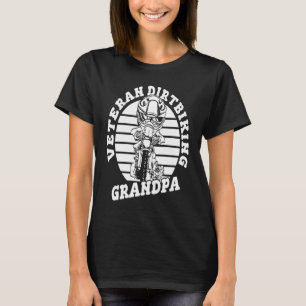 Mx Motocross Grandfather Bike Biker Dirt Biking G T-Shirt