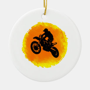 MX RIDE NOW CERAMIC TREE DECORATION