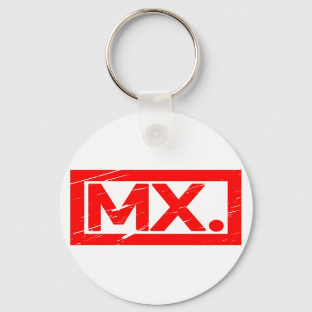 Mx. Stamp Key Ring (Front)