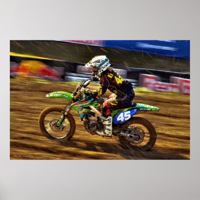 MX Women's Action Poster (Front)