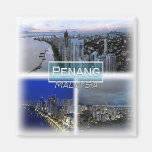 MY0028 Asia, Malaysia, Penang, fridge Magnet