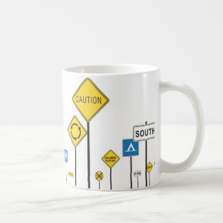 My66 road signs 2 coffee mug