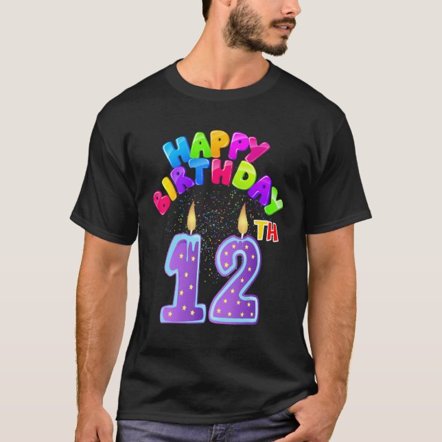 My 12th Birthday T-Shirt (Front)