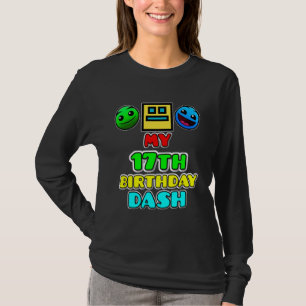 My 17th Birthday Dash Video Game Theme Kids Party T-Shirt
