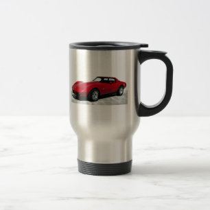 My 1979 Red Corvette Travel Mug