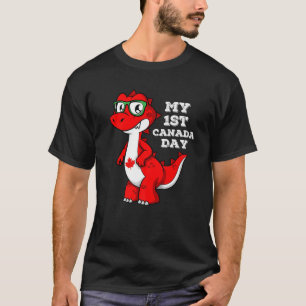 My 1St Canada Day Funny Maple Leaf Canadian Flag K T-Shirt