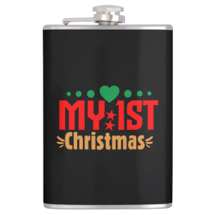 My 1st Christmas-39723 Hip Flask