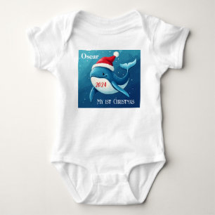 My 1st Christmas, Customised Baby Gift For Xmas,  Bodysuit