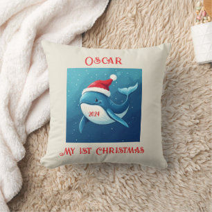 My 1st Christmas, Customised Baby Gift For Xmas,  Cushion