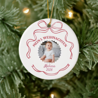 My 1st Christmas Ornament for Baby, Girl