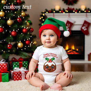 🎄 My 1st Christmas with cute Elf Baby Bodysuit