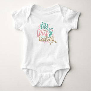 My 1st Easter, Easter  Baby Bodysuit