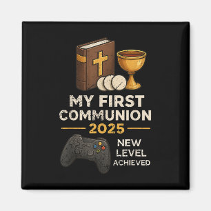 My 1st First Communion 2025 Video Game Catholic Bo Magnet